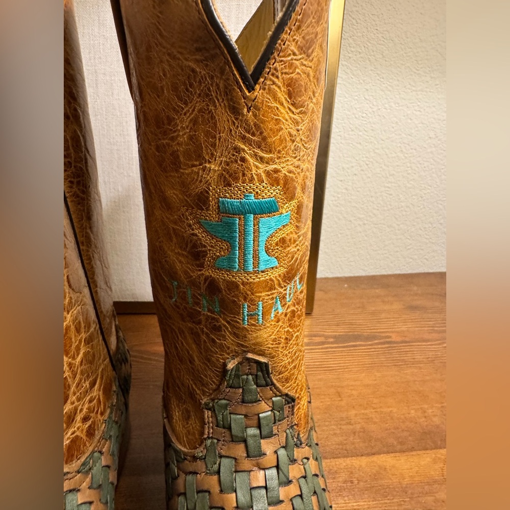Tin Haul Ladies Horse Sole Sq Toe Boots - Picture 5 of 13